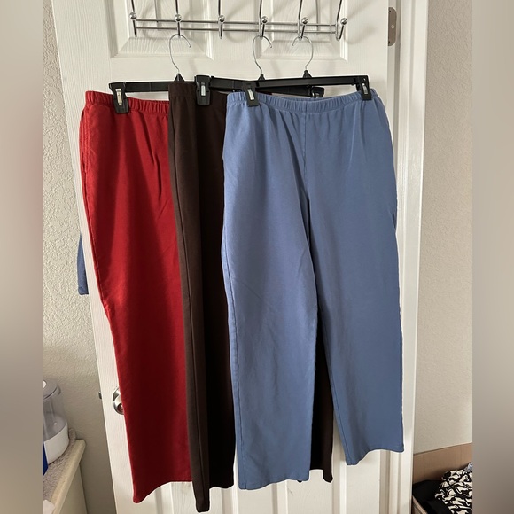 Ruby Rd. knit pants.  Large - Picture 3 of 6